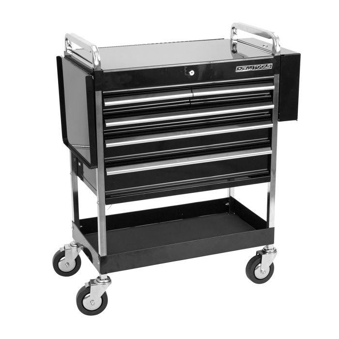 OEMTOOLS 24963 Service Cart with 5 Drawers and One Tray